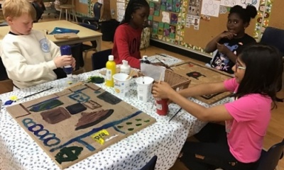 Making board games in School Age 3