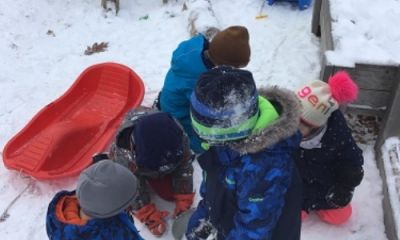 Making a Snow Castle