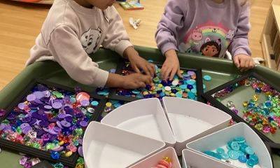 Tuff Tray Exploration!