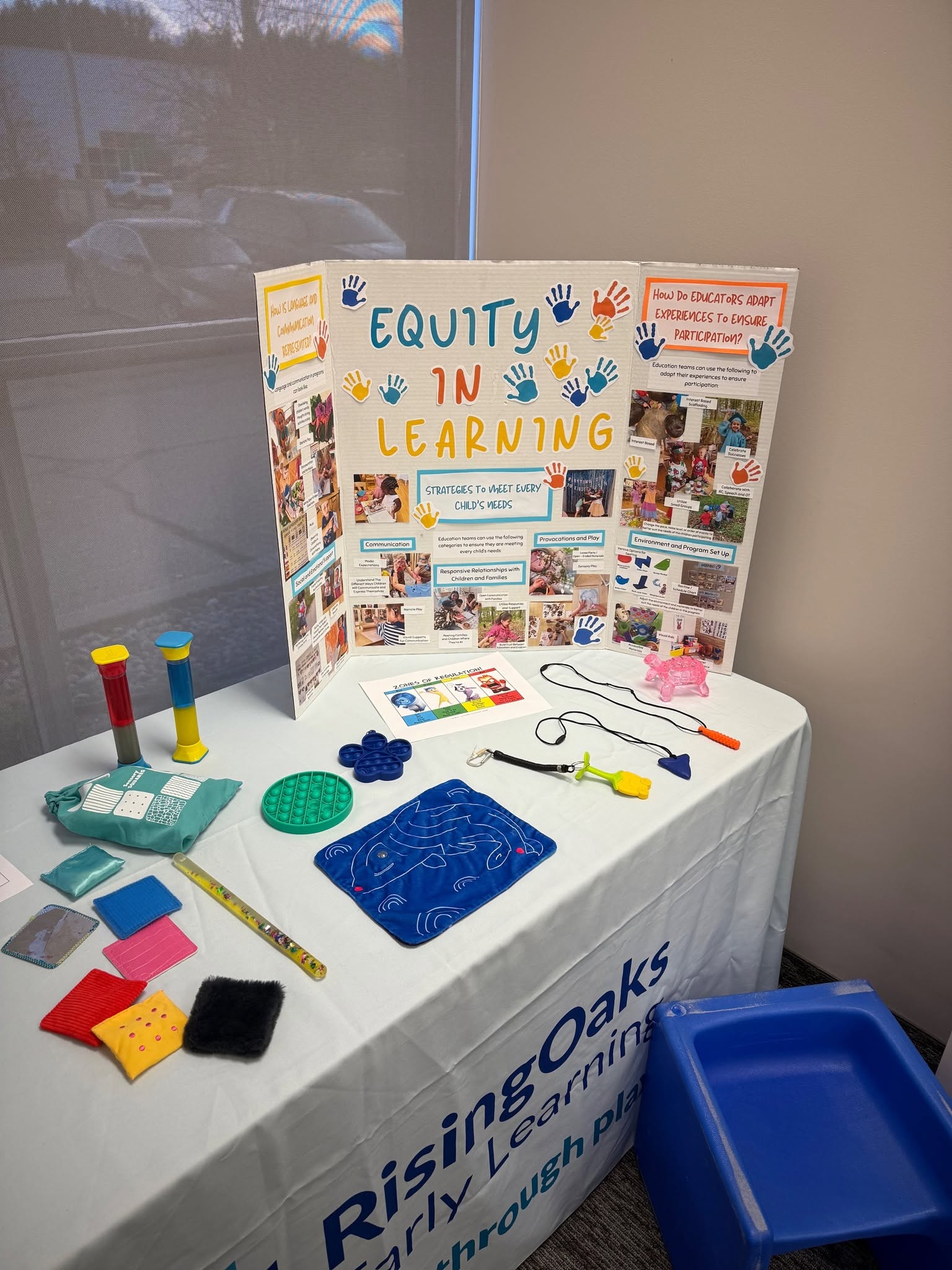 Anti-bias bristle board content that has equity in action learning materials.