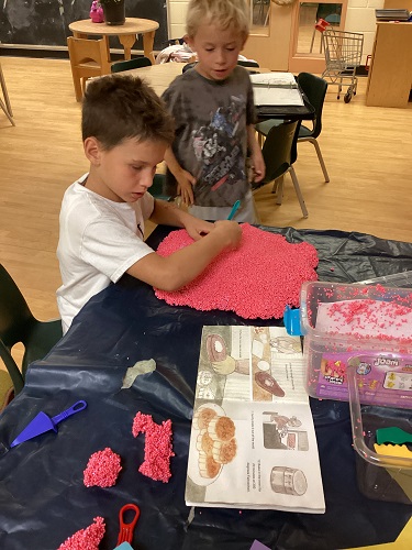 Creating out of floam