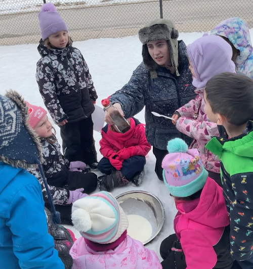 watching it get cold