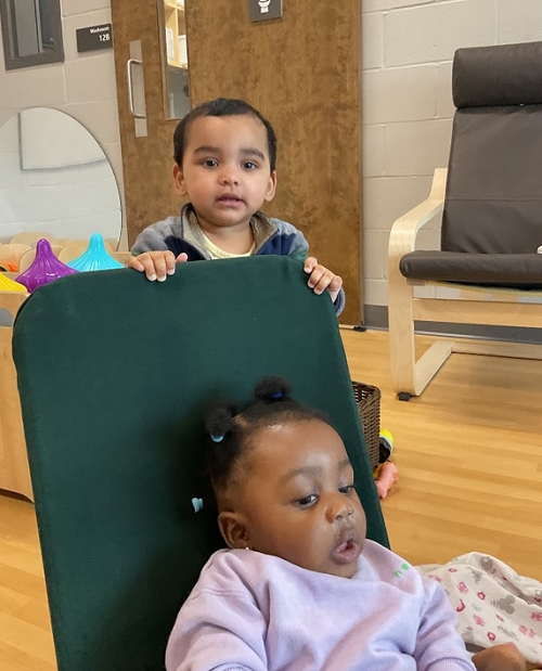 A simple game of peek-a-boo, that became so much more