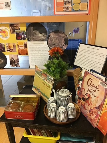 Set up for mid-autumn festival 