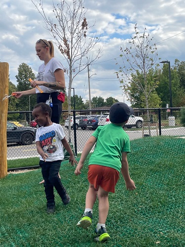 exploring the outdoors